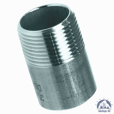 Ниппель нержавеющий Ду 40 1 1/2'' AISI 321 купить в Рязани